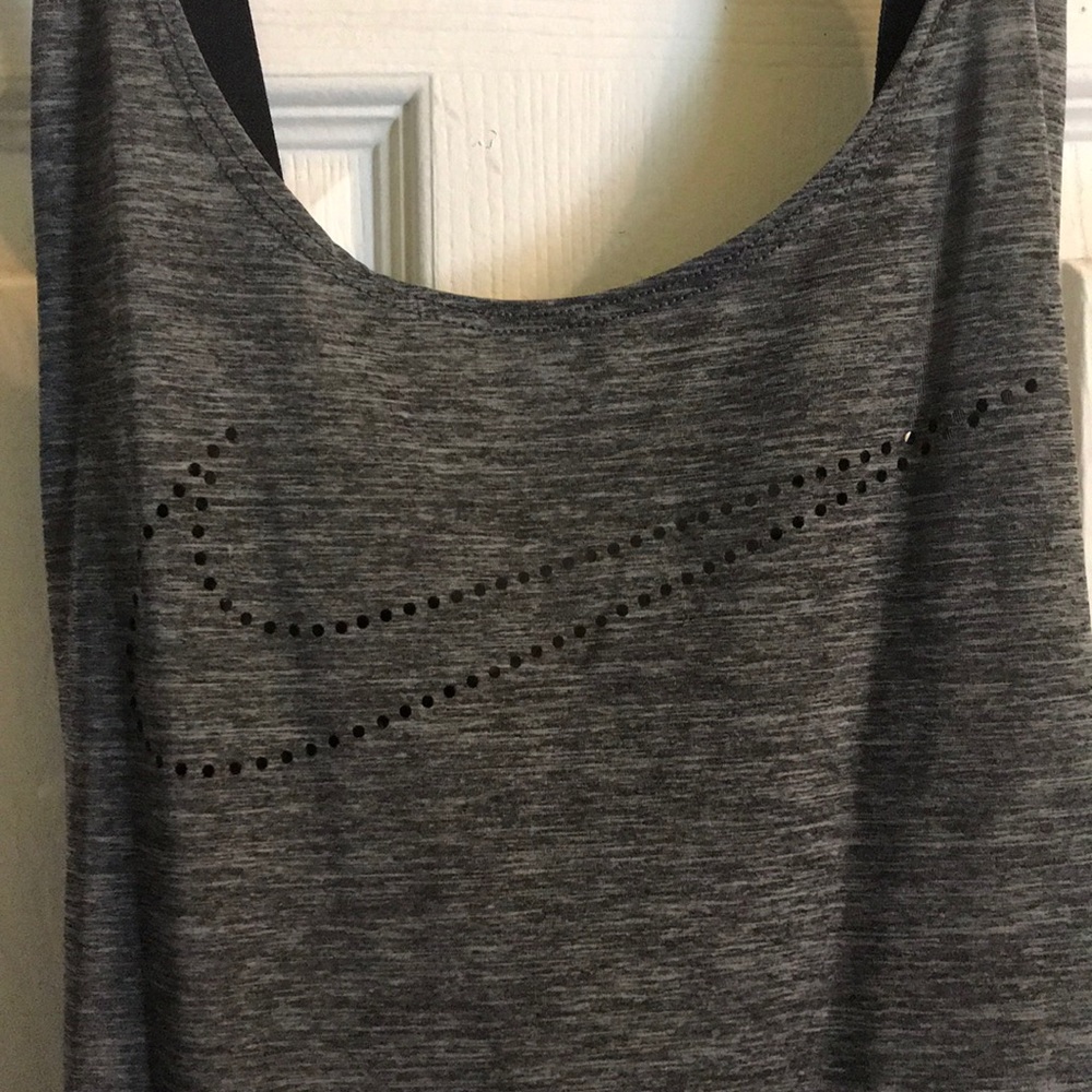 Nike gray tank top medium